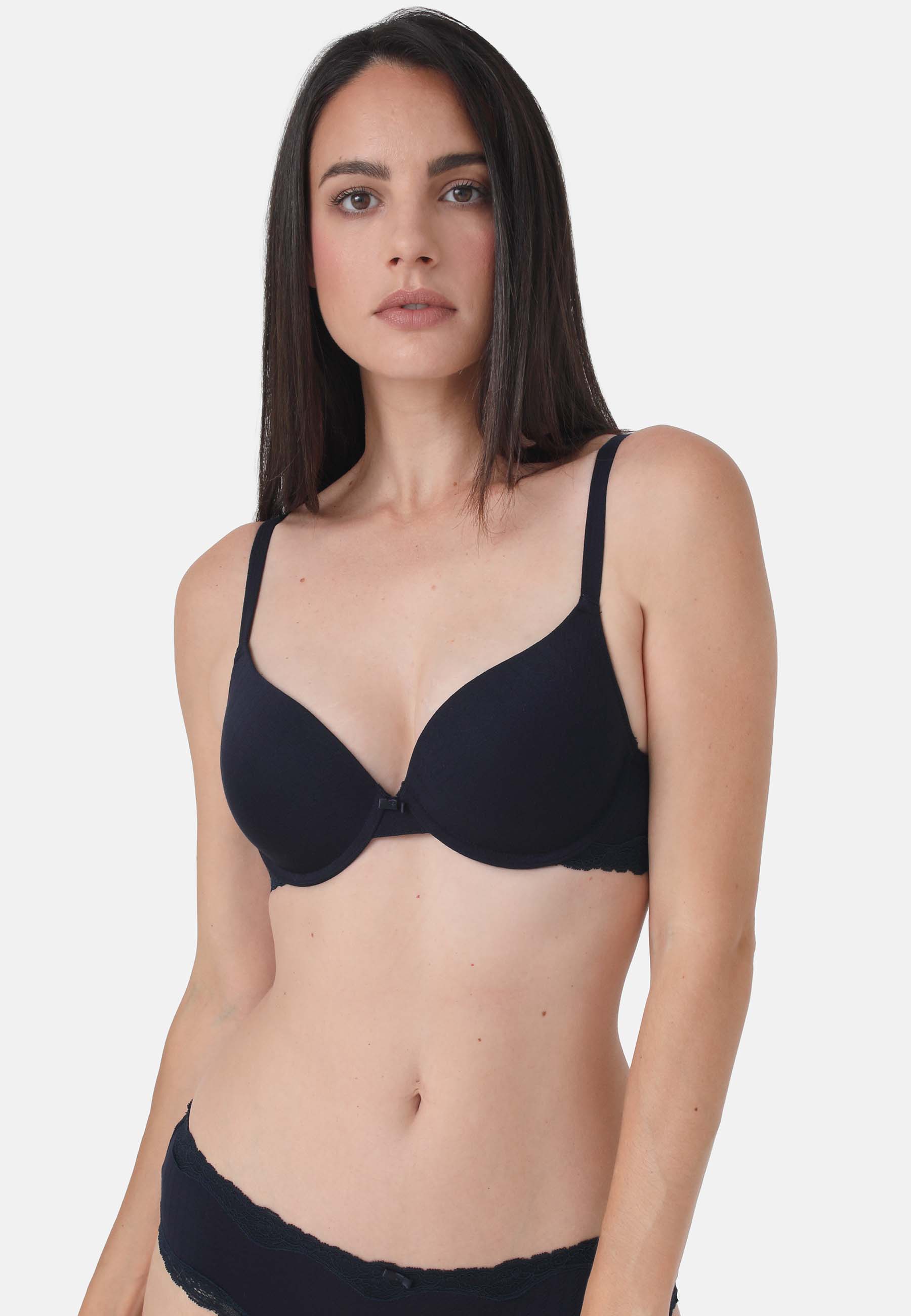 Schalen-BH Bamboo Jacquard 28387 Vorderseite