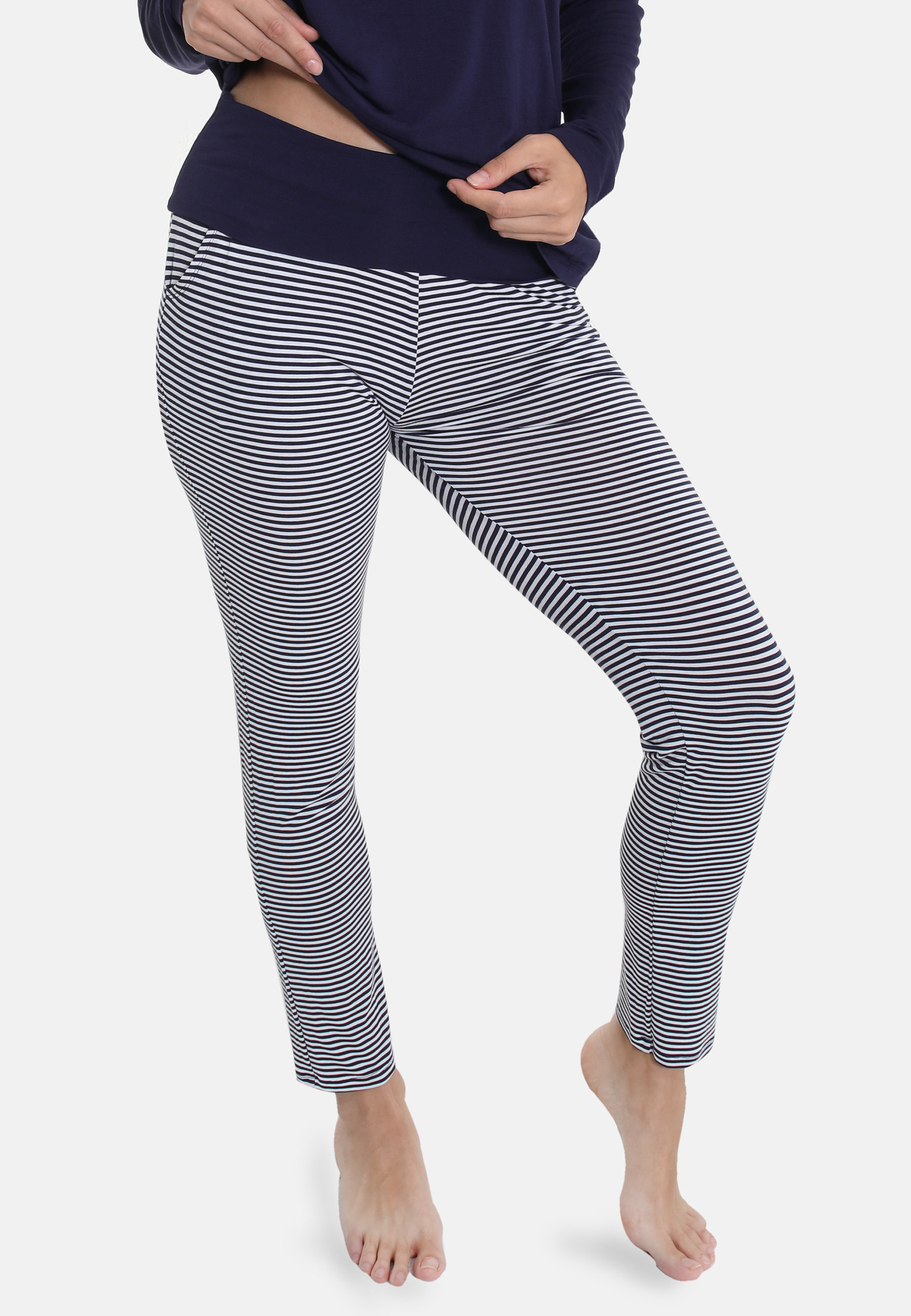 Hose Casual Comfort Stripe 59502 Vorderseite