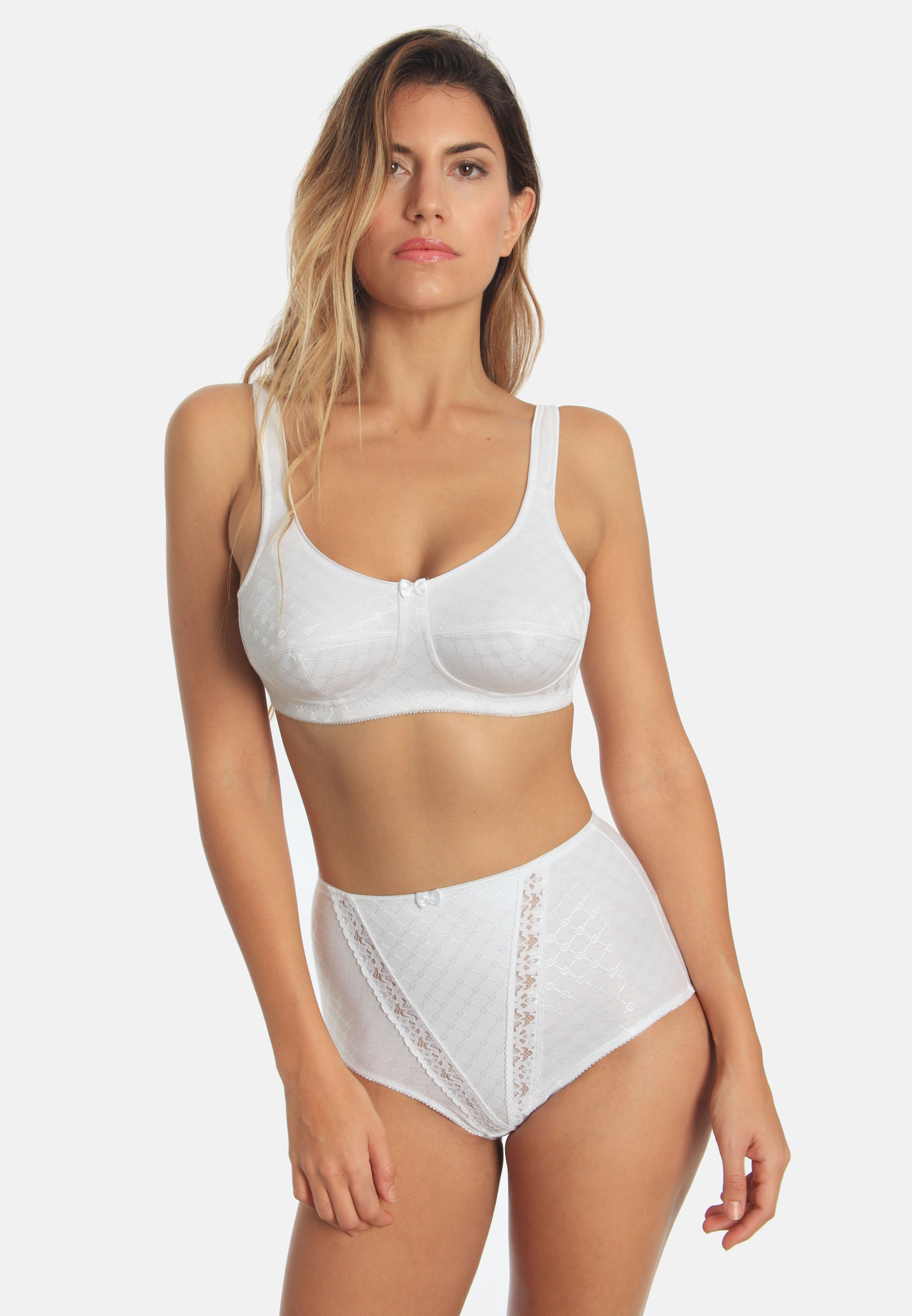 Miederslip Cotton Jacquard 2er Pack 534 Ganzkörper