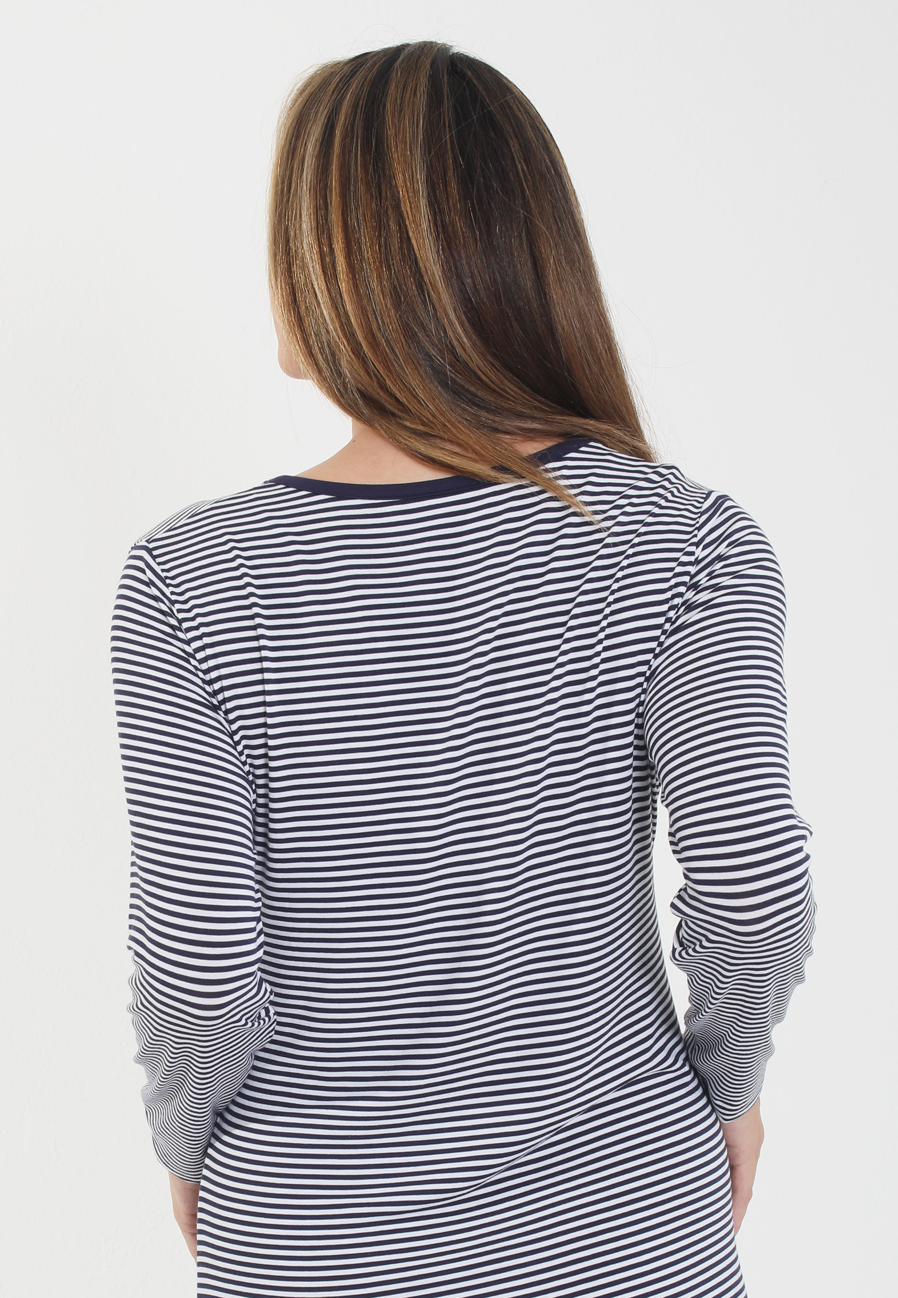 Nachhemd CASUAL COMFORT STRIPE 59504 Rückseite