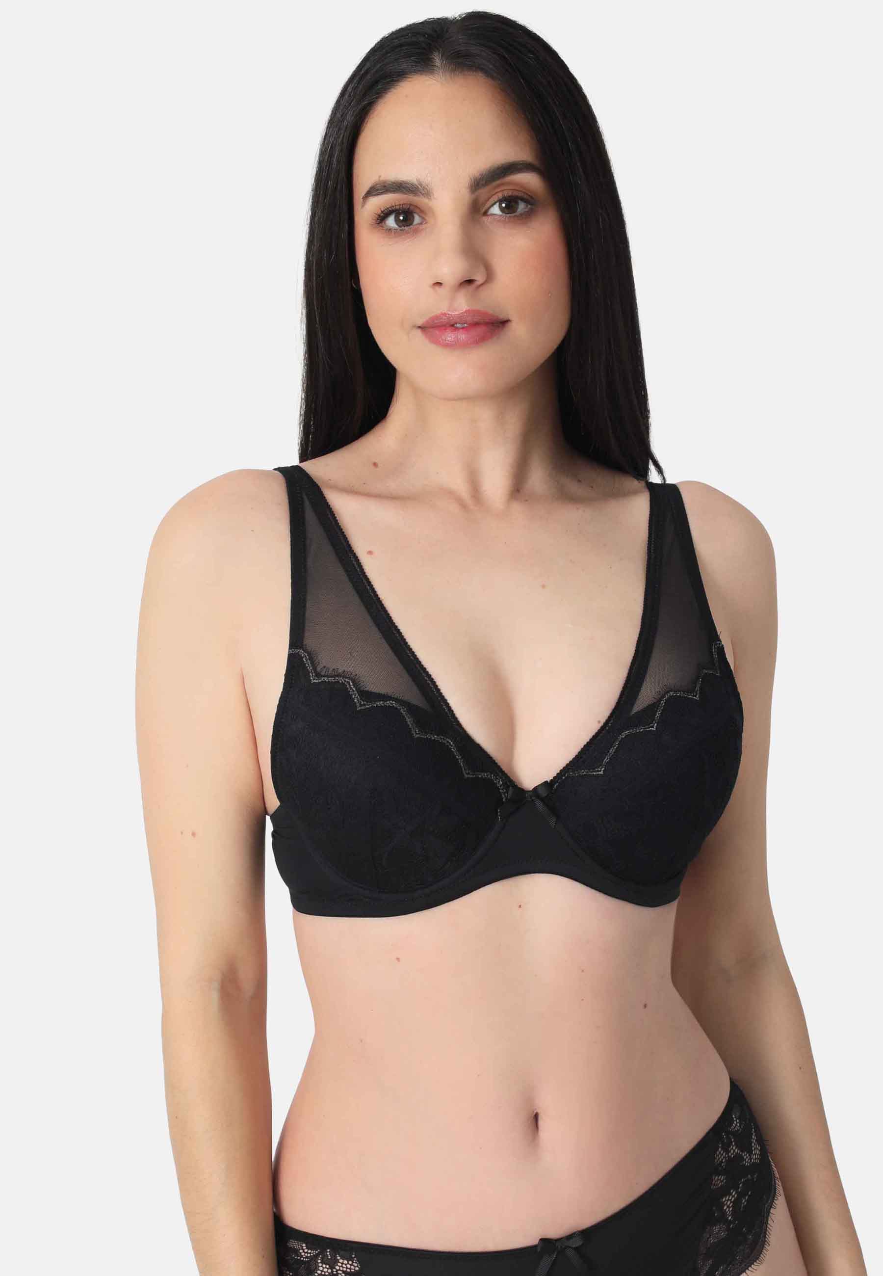 Schalen-BH Eyelash Lace 24562 Vorderseite
