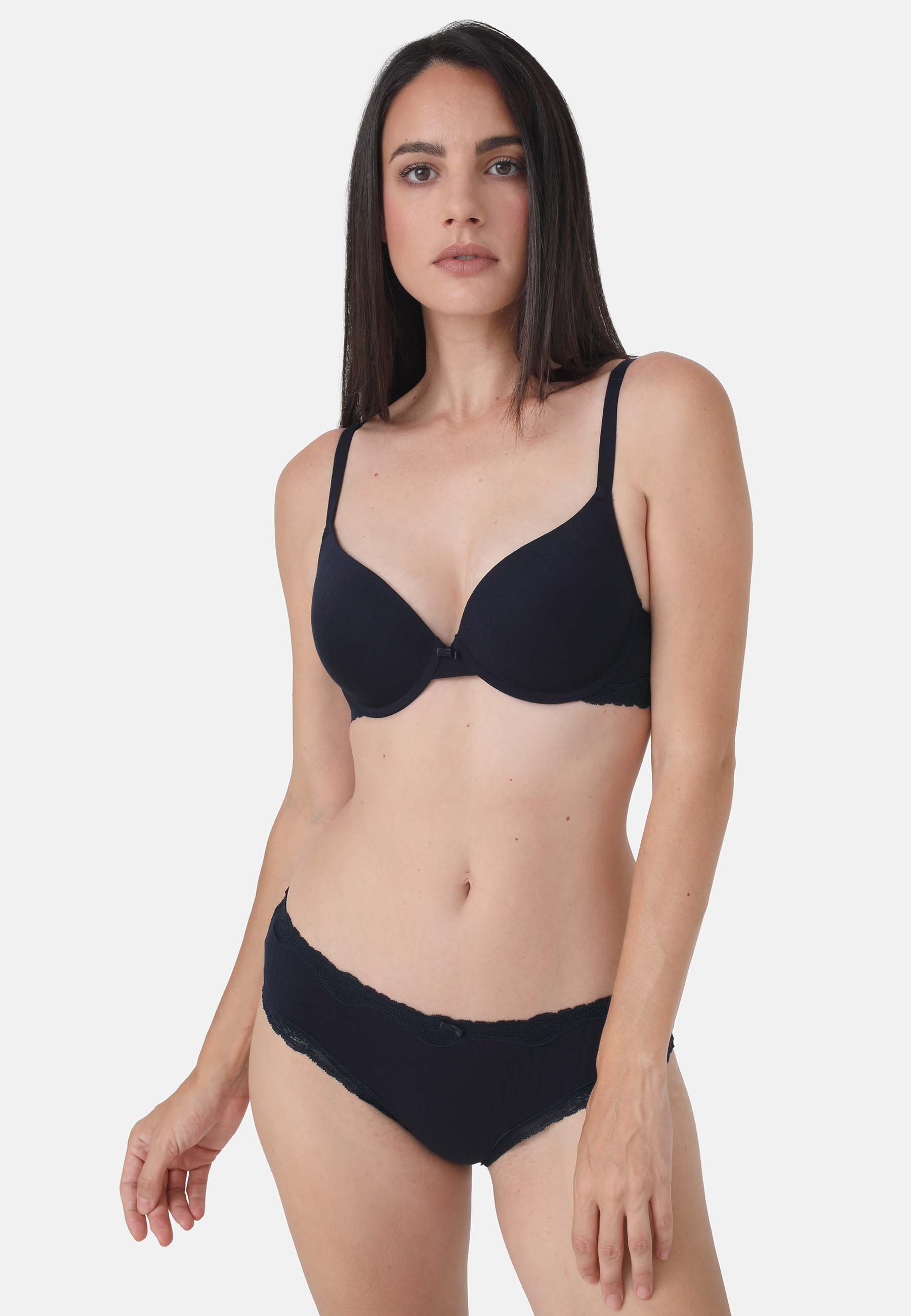 Schalen-BH Bamboo Jacquard 28387 Ganzkörper