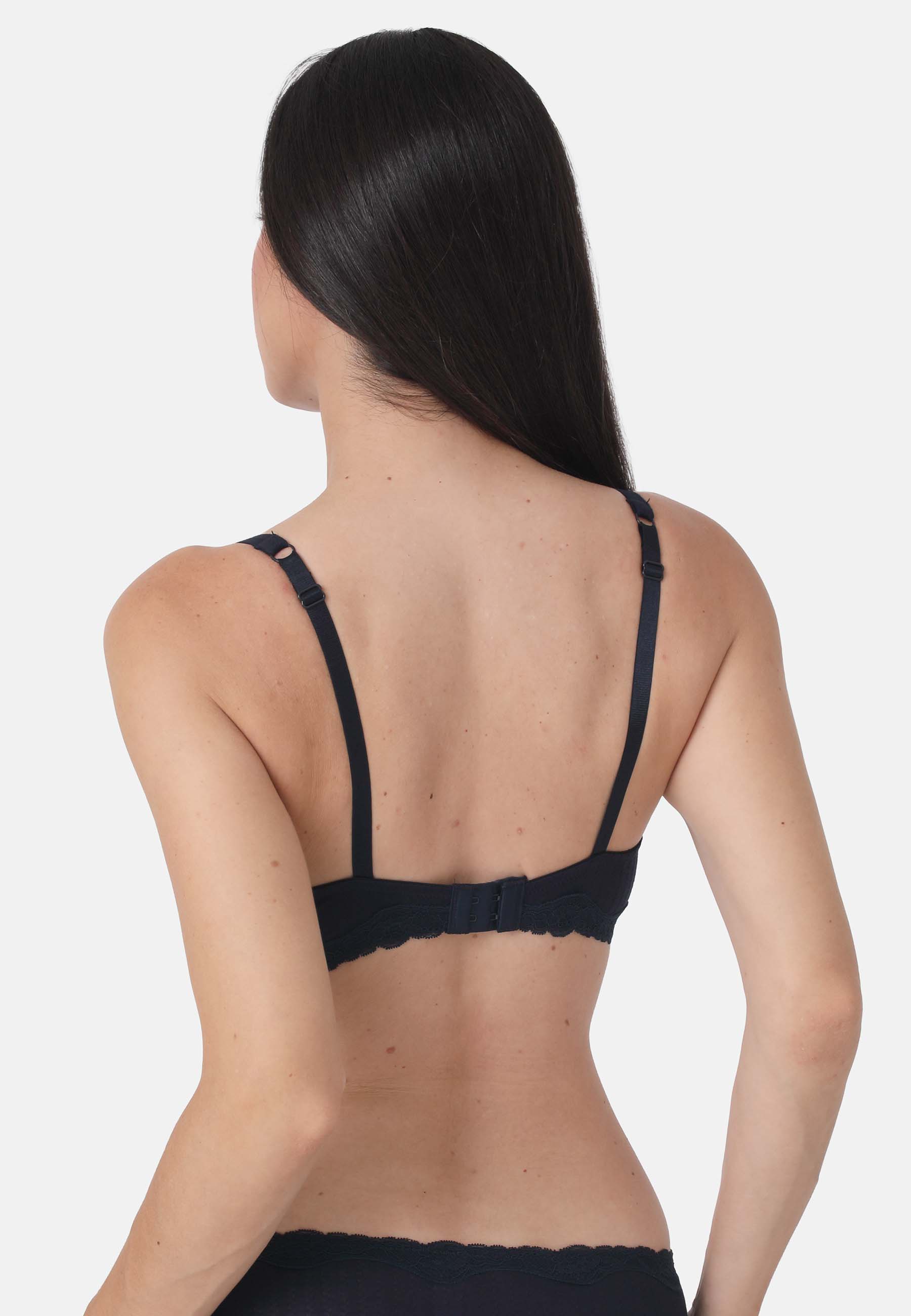 Soft-BH mit Einlage Bamboo Jacquard 18387 Rückseite