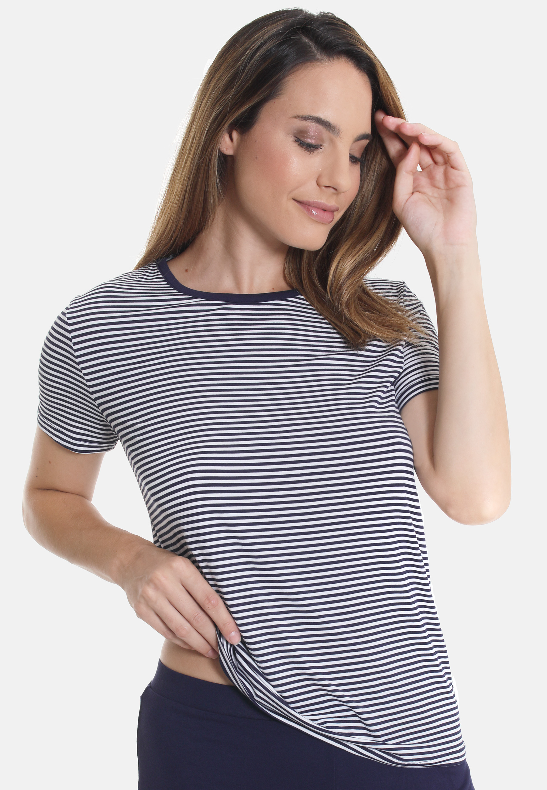 59501741_front_cropped Shirt CASUAL COMFORT STRIPE 59501 Vorderseite