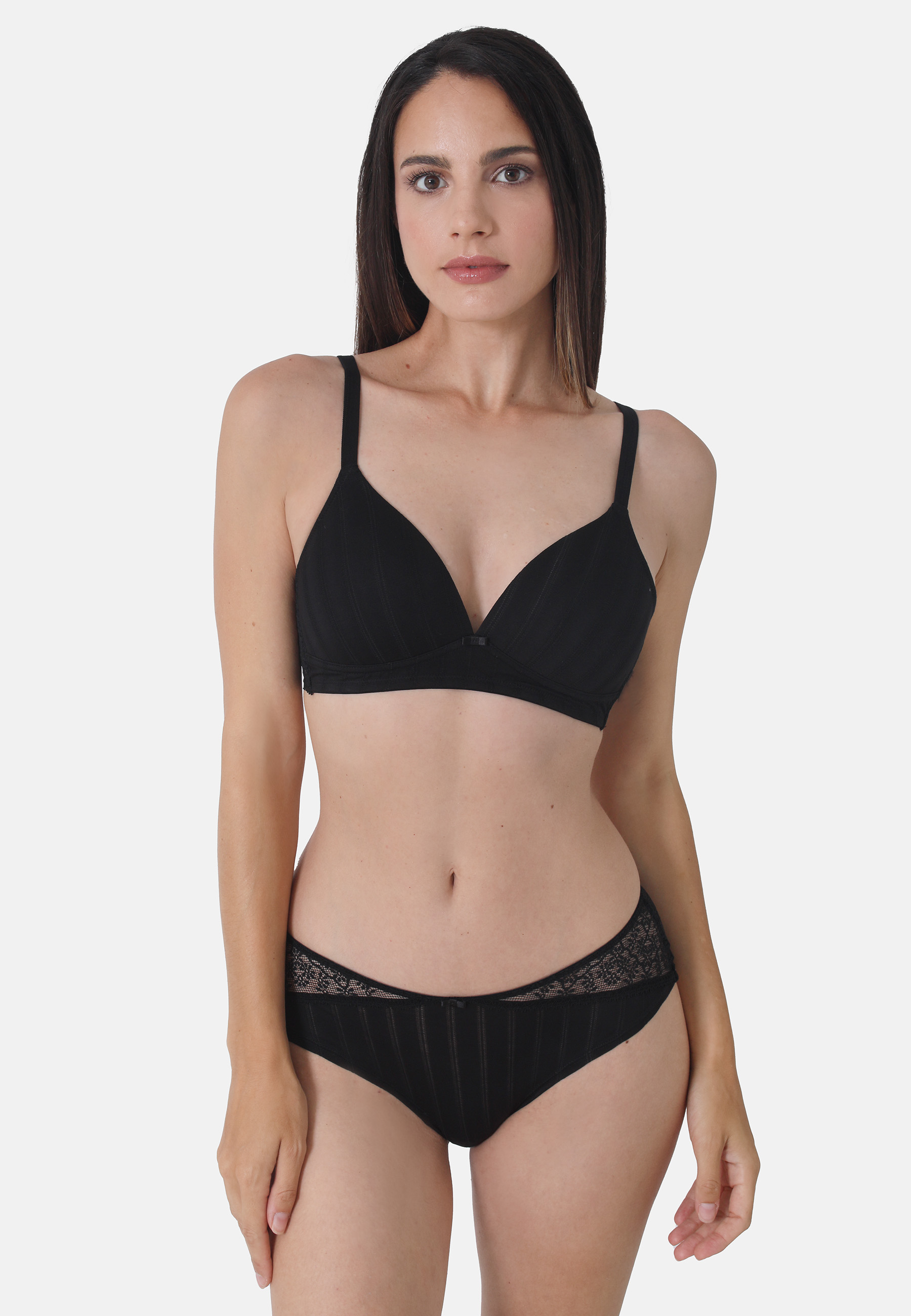 Soft-BH Natural Stripe 18382 Ganzkörper