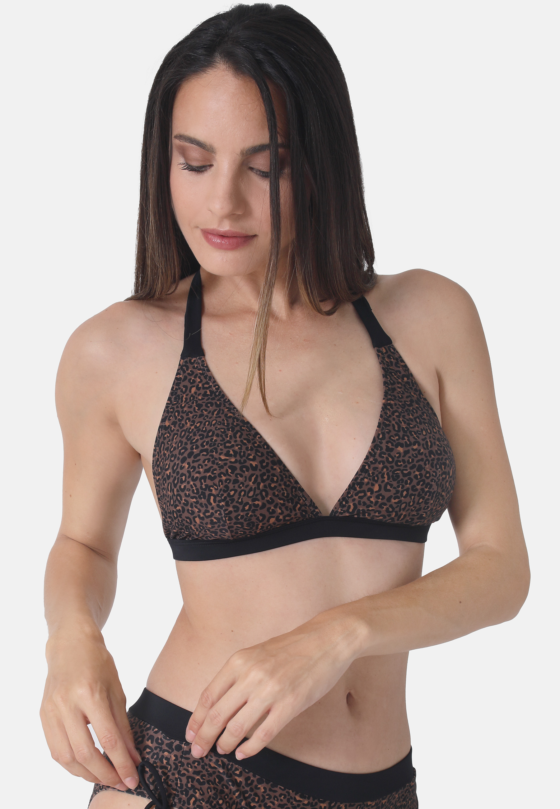 Bikinitop Leo Print 70380 Vorderseite