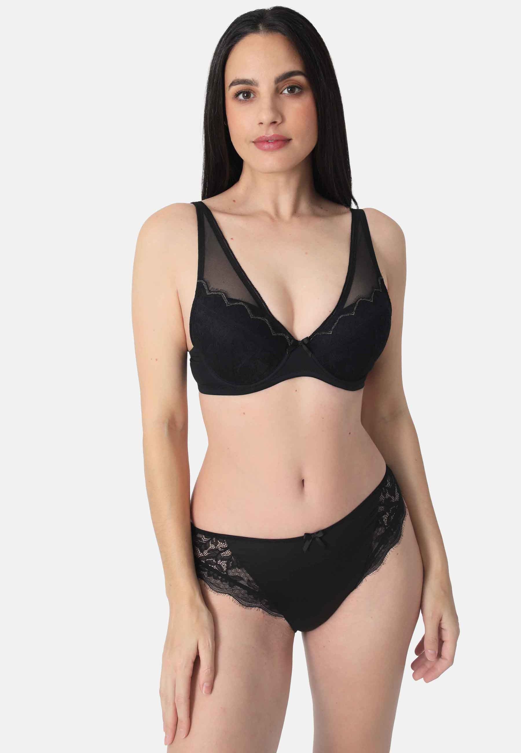 Schalen-BH Eyelash Lace 24562 Ganzkörper