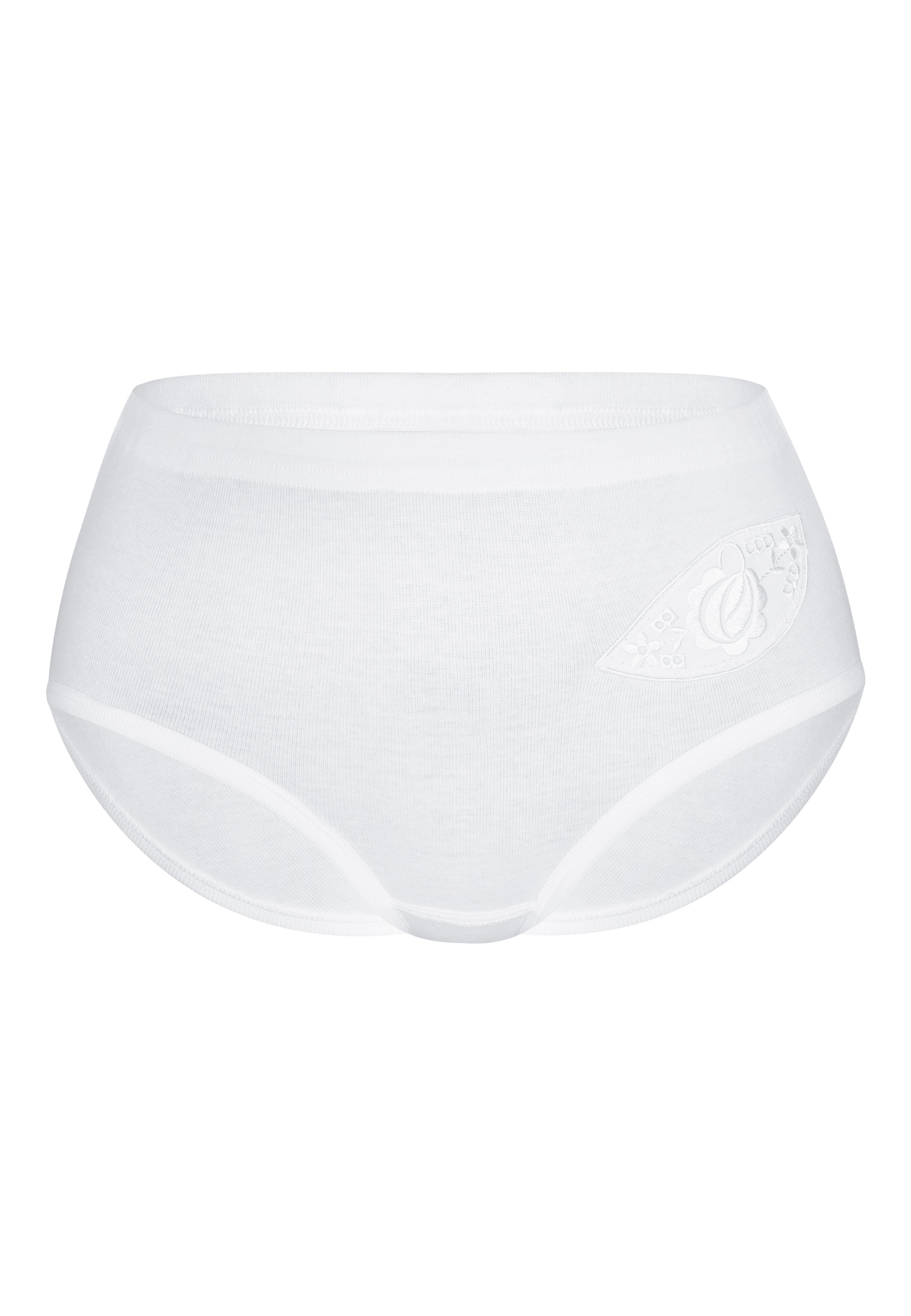 Taillenslip Feinripp Mit Stickereimotiv 4er Pack 45306 Packshot