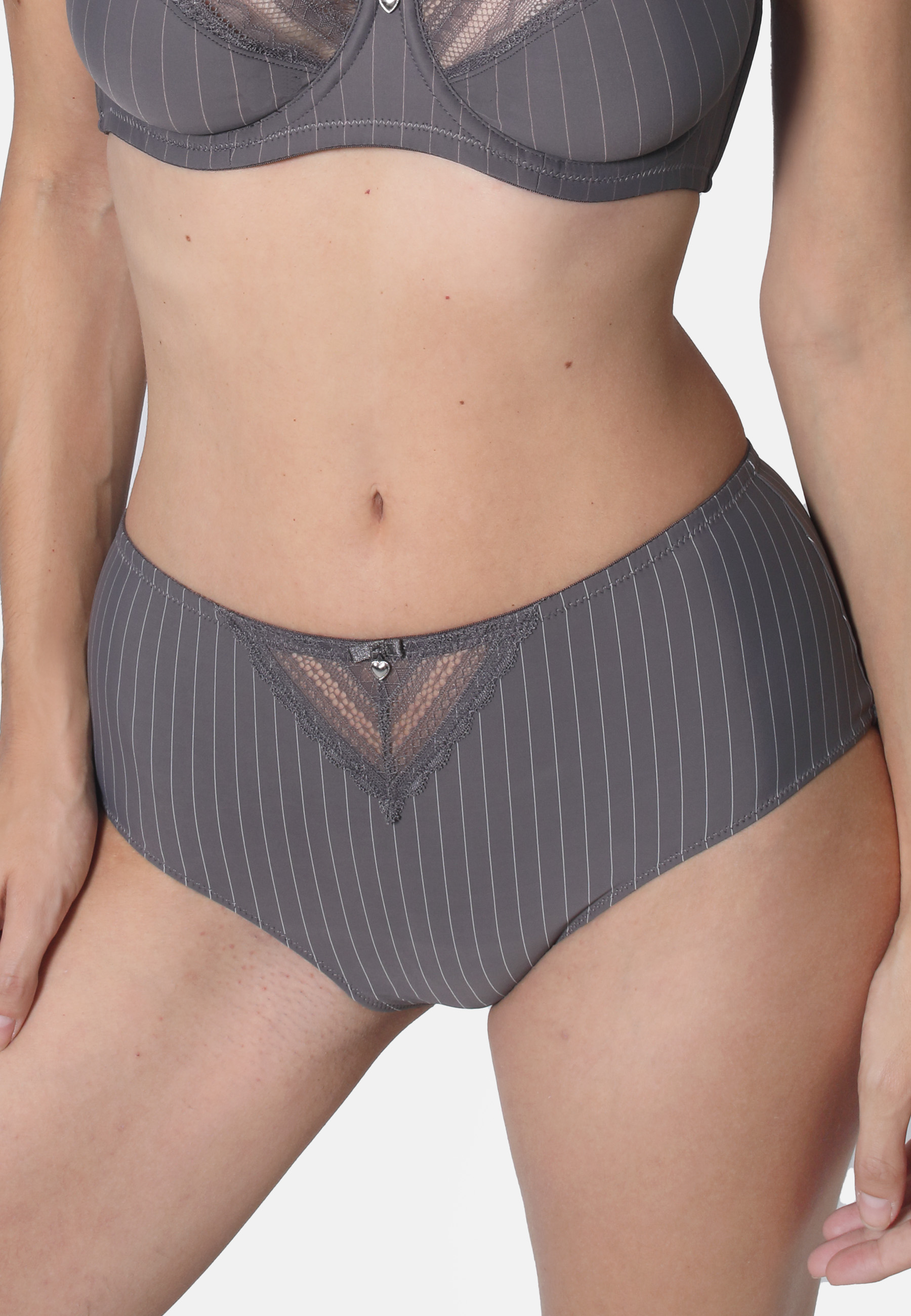 Panty Feminine Pinstripe 34458 Vorderseite