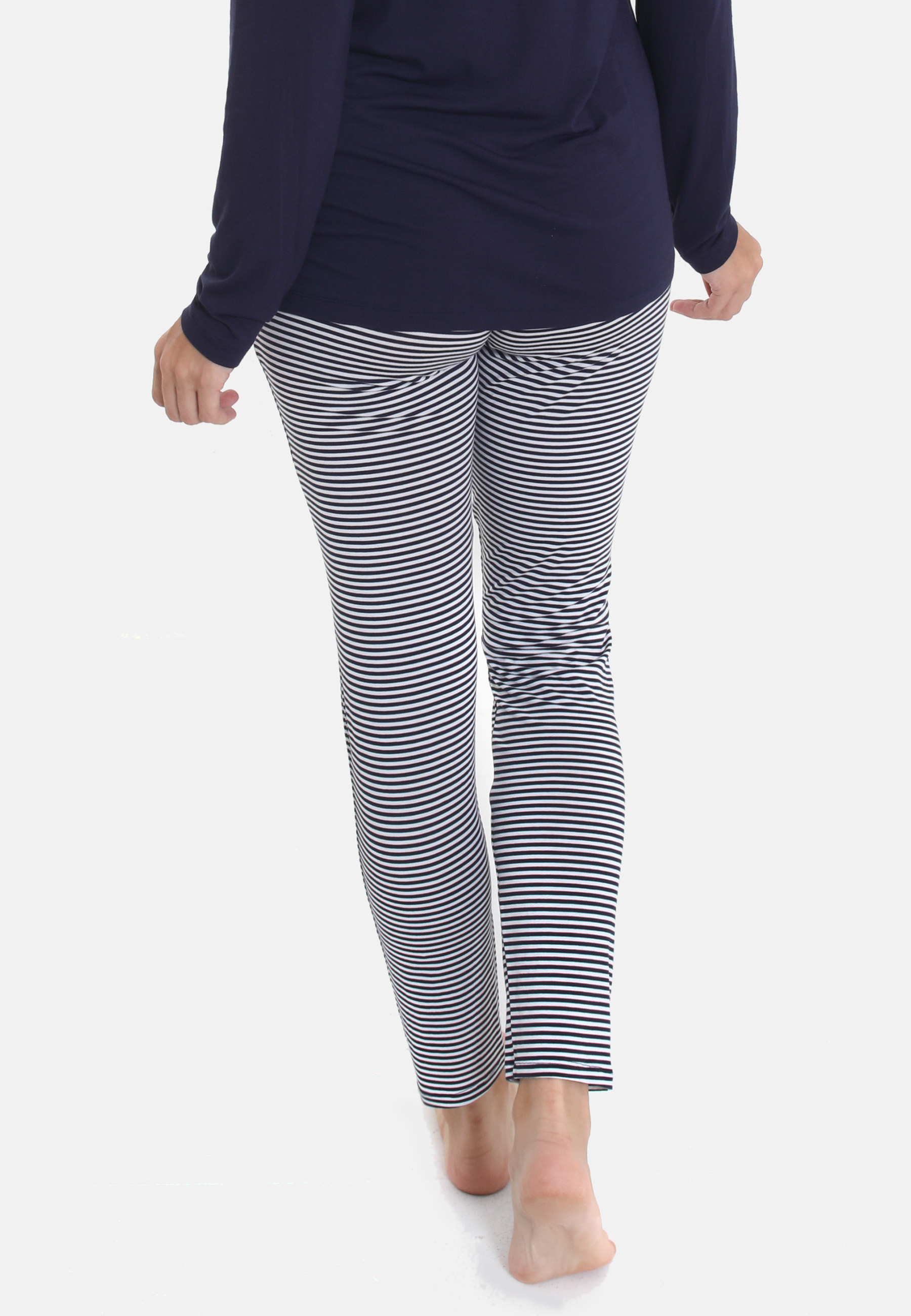 Hose Casual Comfort Stripe 59502 Rückseite