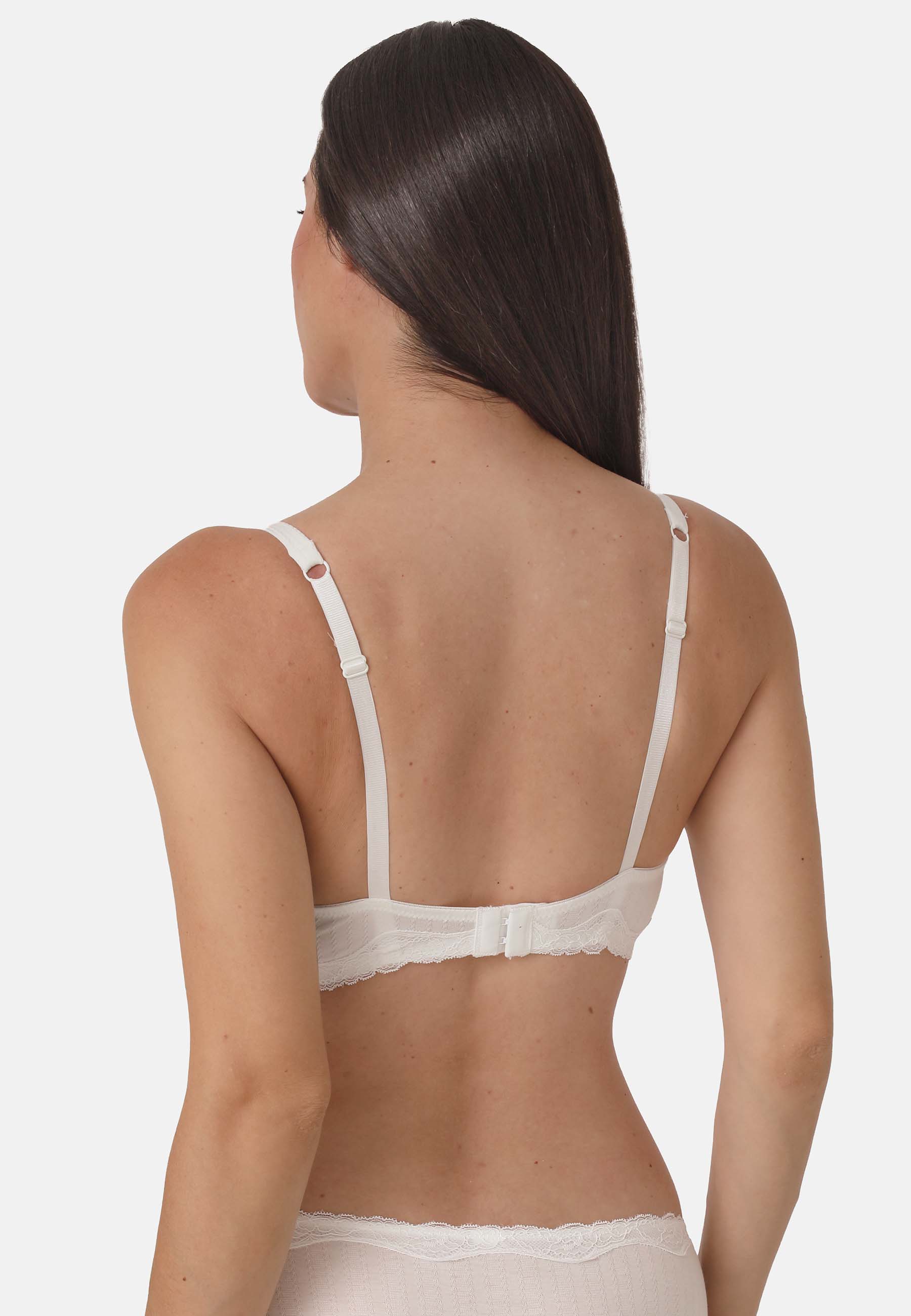 Soft-BH mit Einlage Bamboo Jacquard 18387 Rückseite