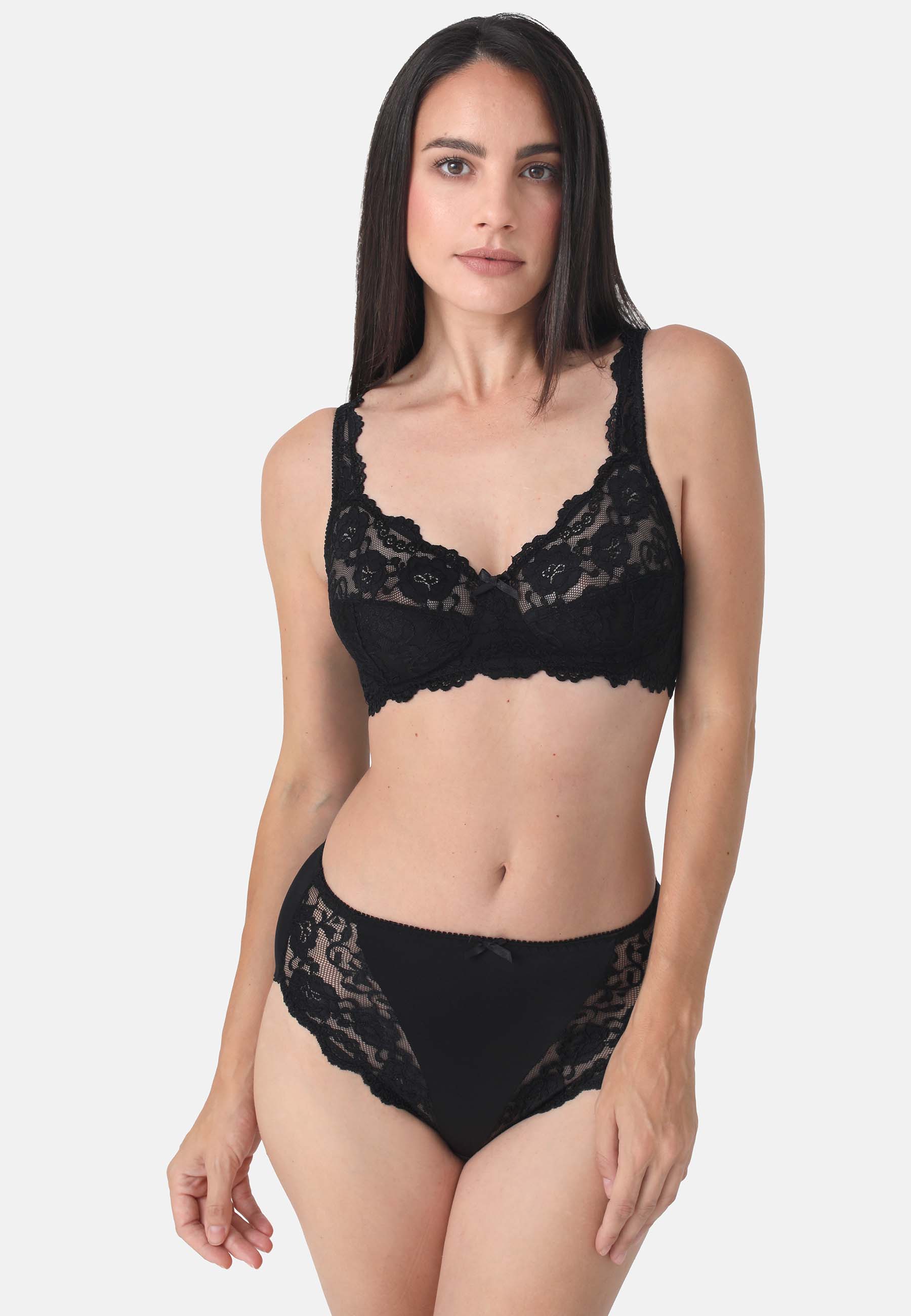 Lace Non-Wired Bra Classic 2-Pack