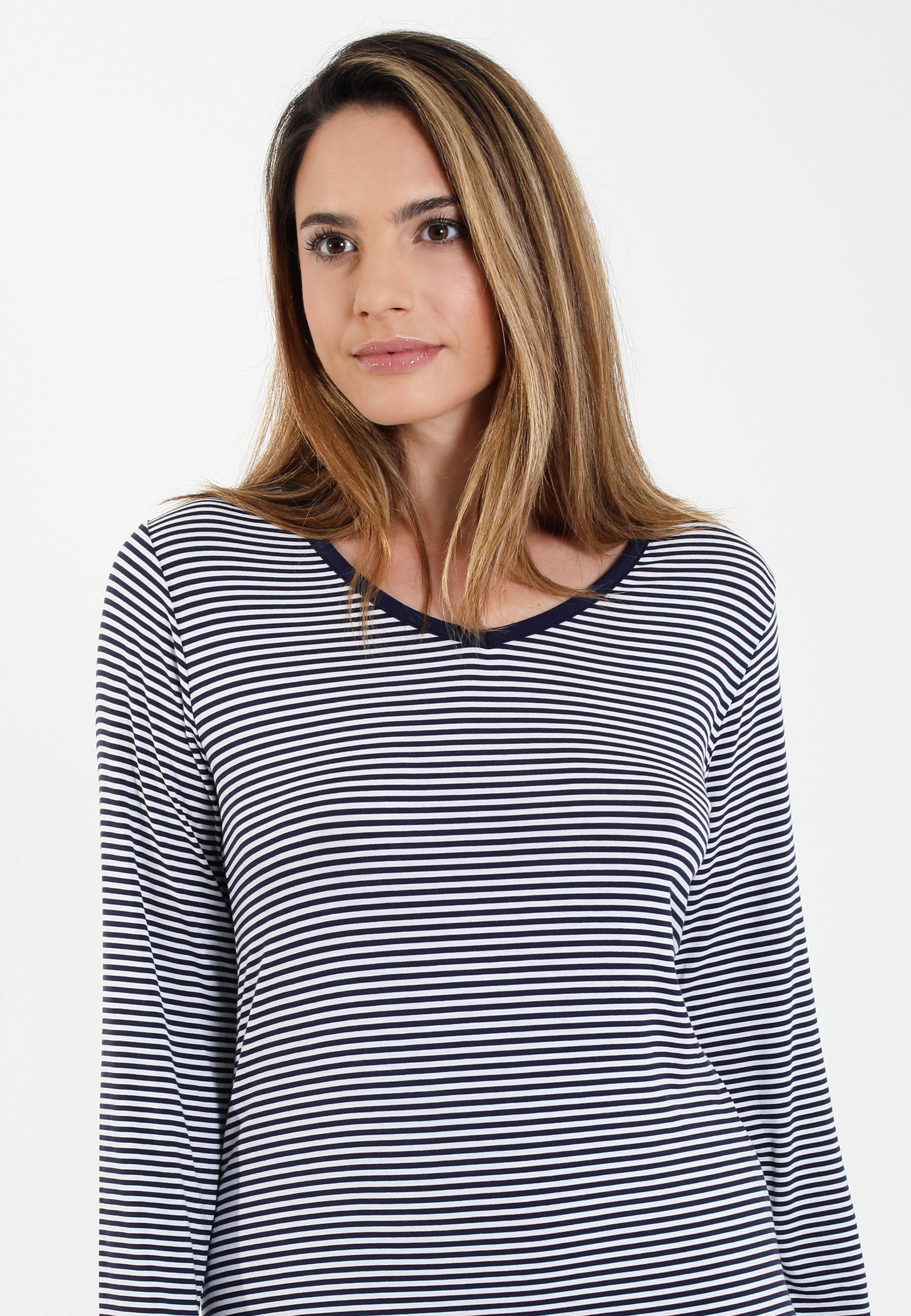 Nachhemd CASUAL COMFORT STRIPE 59504 Vorderseite