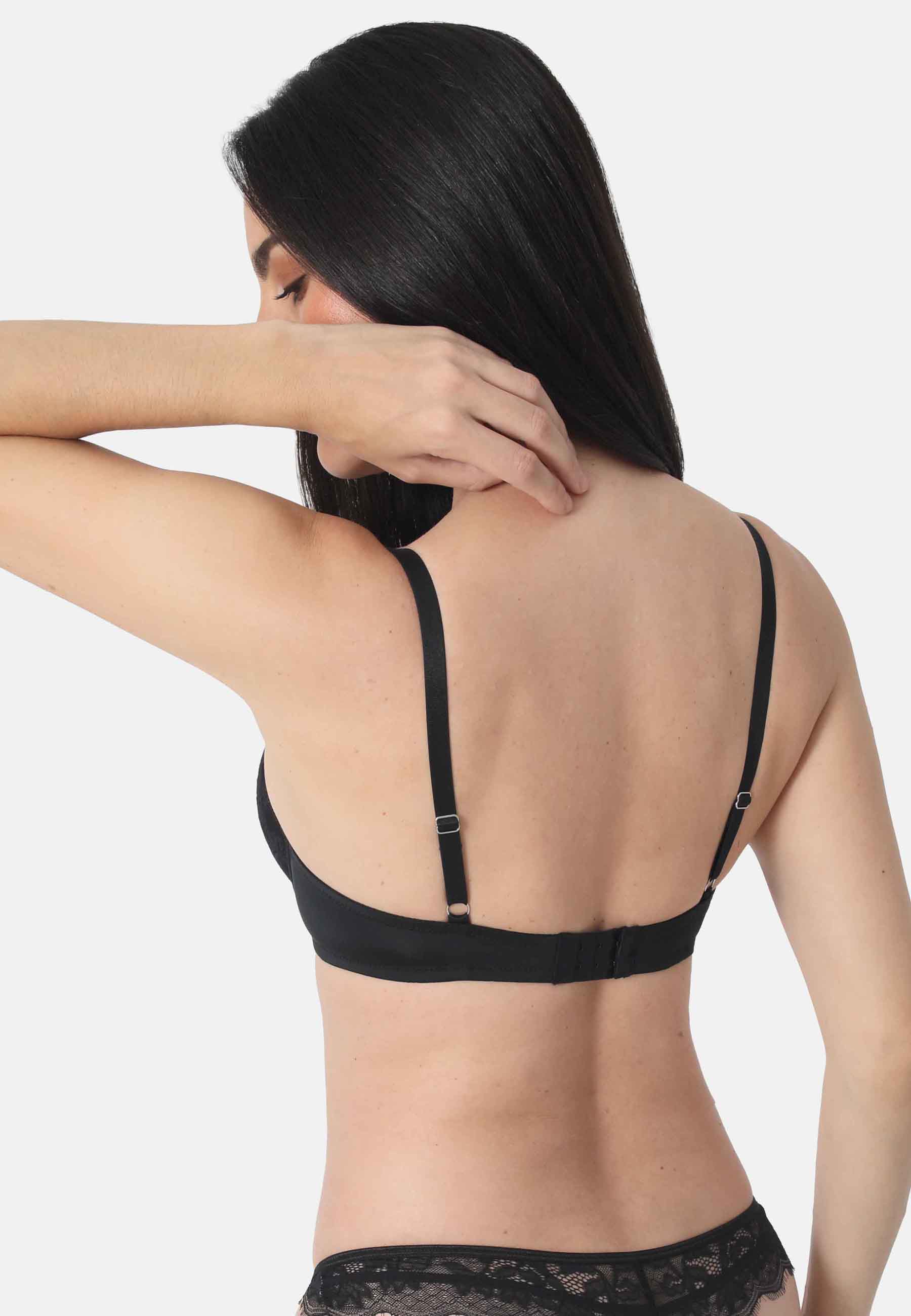 Push Up-BH Eyelash Lace 24561 Rückseite