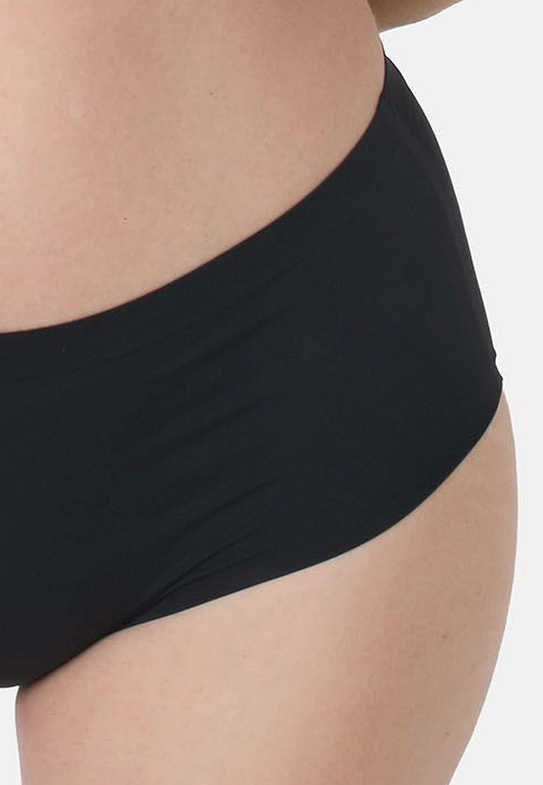 Fühl dich rundum wohl mit diesem Slip! Die extra hohe Taillenhöhe bietet dir optimalen Sitz und angenehmen Komfort. Bonded Micro 48393 Detail 1