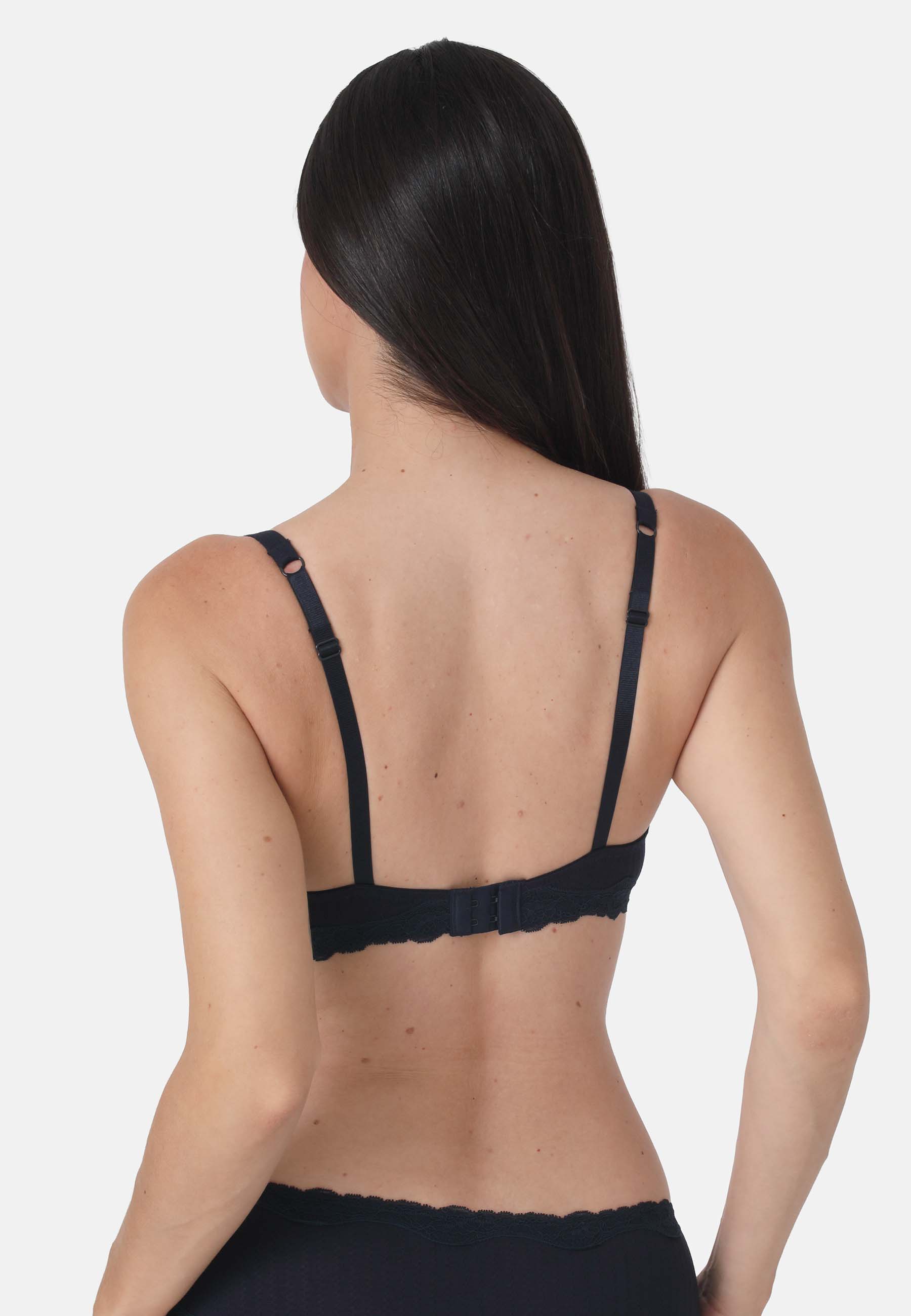 Schalen-BH Bamboo Jacquard 28387 Rückseite