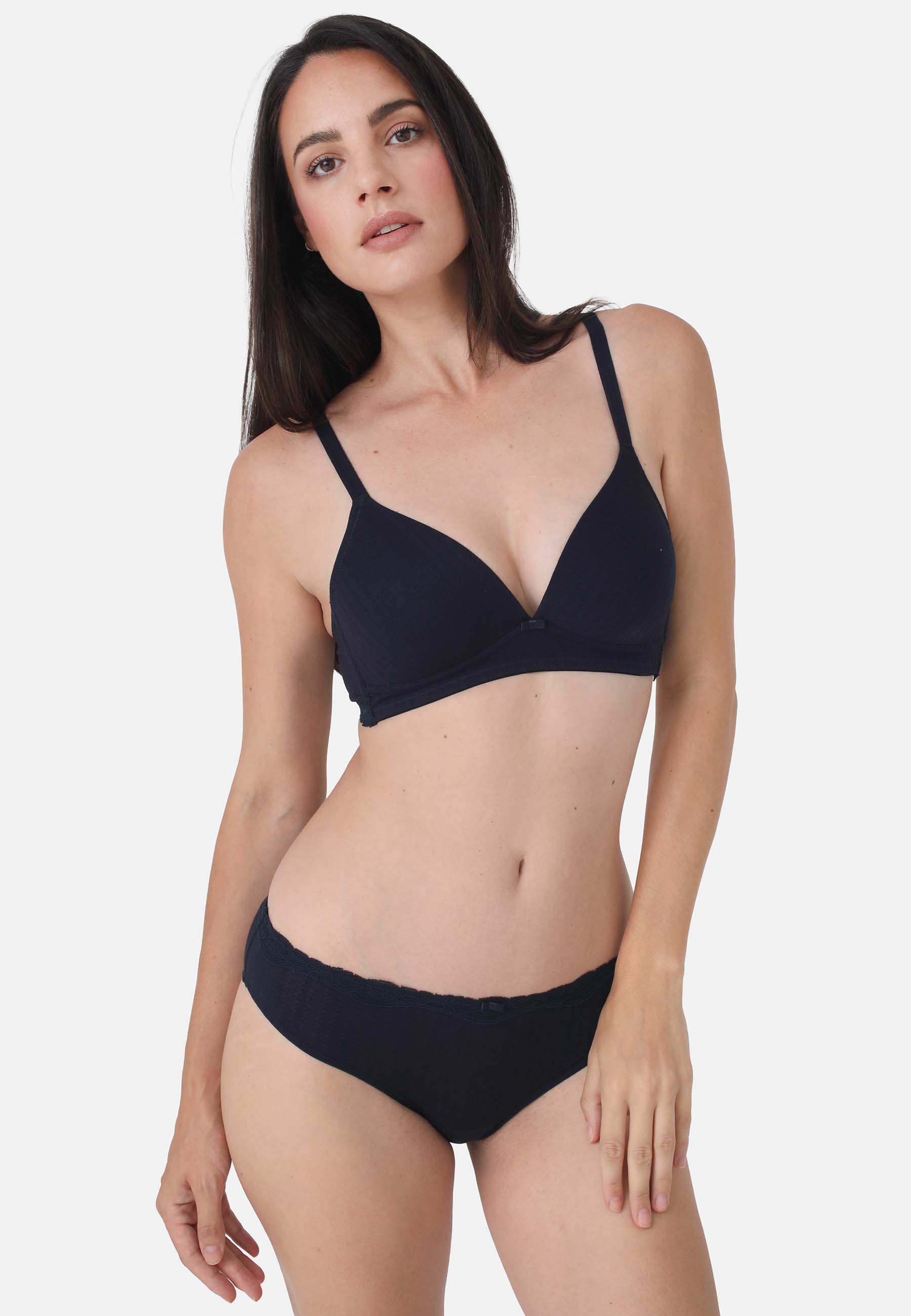 Slip Bamboo Jacquard 2er Pack 48387 Ganzkörper