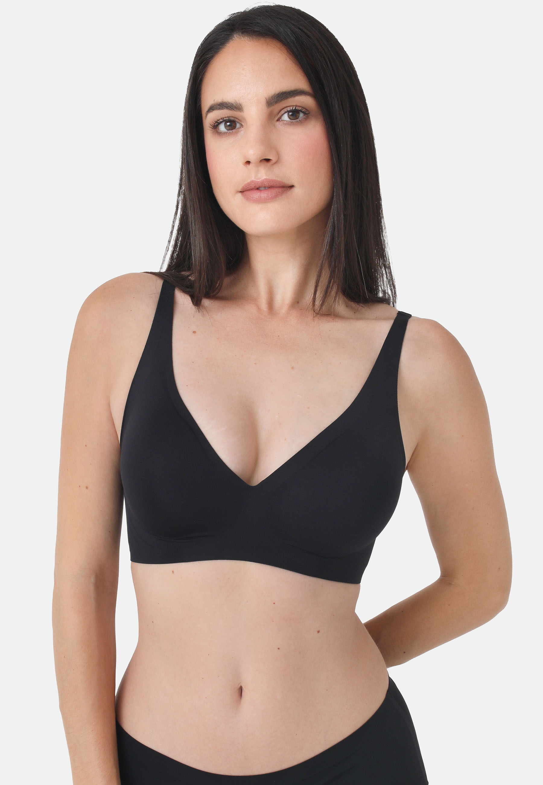 18392500_front_cropped Dieser nahtlose, vorgeformte Soft-BH bietet dir ein unvergleichlich angenehmes Tragegefühl. Die weiche Microfaser schmiegt sich sanft an deine Haut, Bonded Micro 18392 Vorderseite