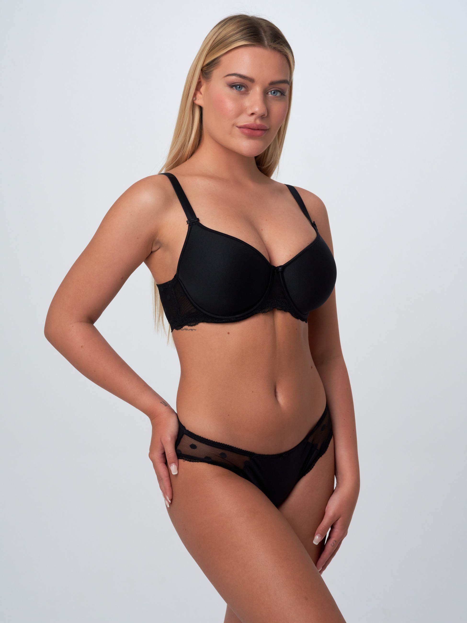 Panty Dotted Mesh 2er Pack 39039 Rückseite