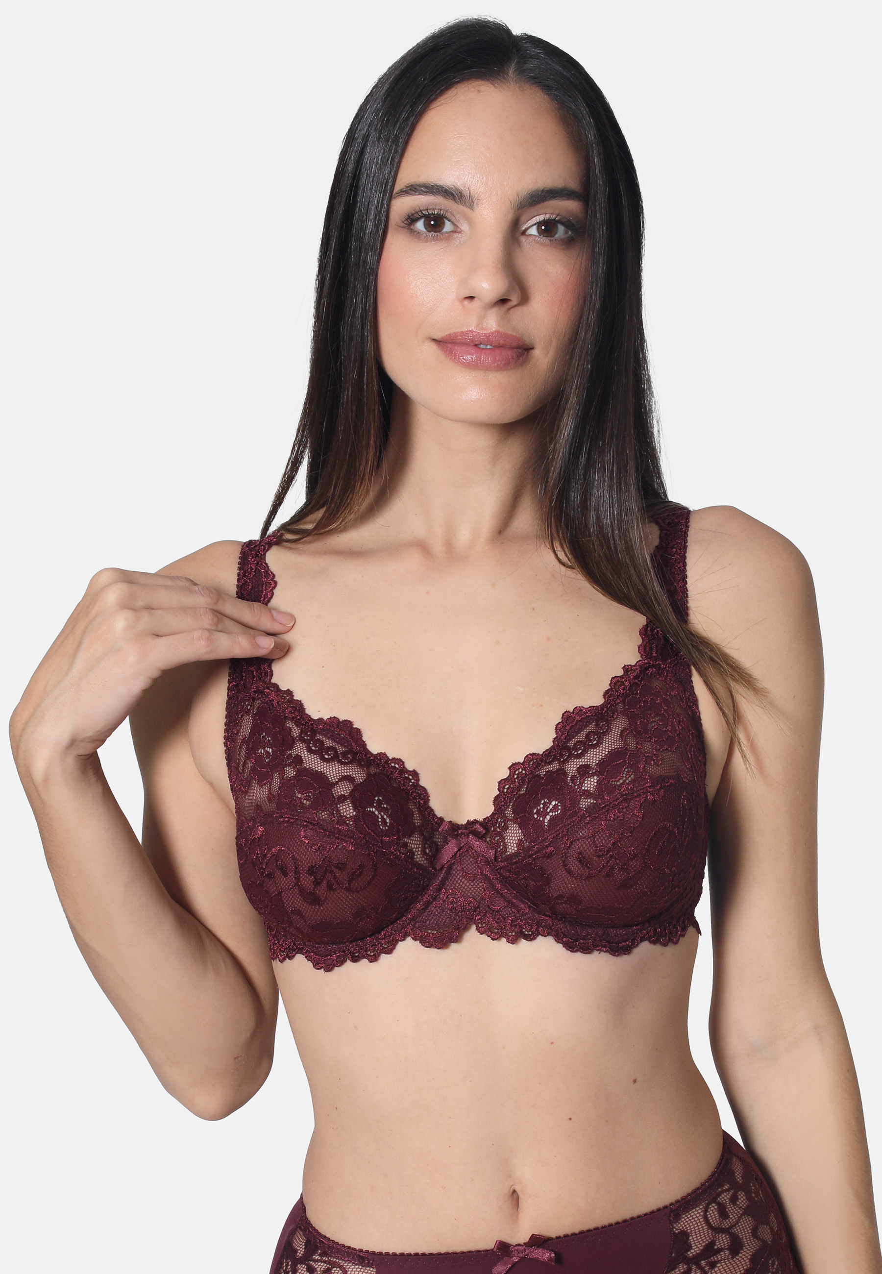 Bügel-BH Classic Lace 2er Pack 24660 Vorderseite
